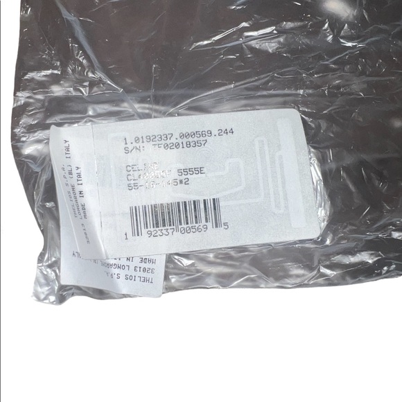 Celine Sunglasses CL40055I 55E Striped Yellow Square Frames Brown Gradient Lens - Picture 4 of 10